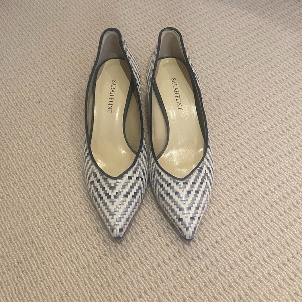 Sarah Flint Emma Raffia Pump - Picture 2 of 4